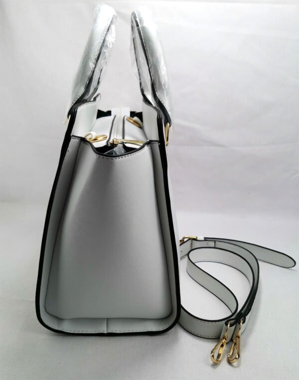 Smiley cross pattern shoulder bag